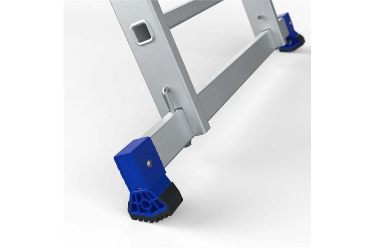 Универсальная трехсекционная лестница Zarges 3х10 ступеней 48923