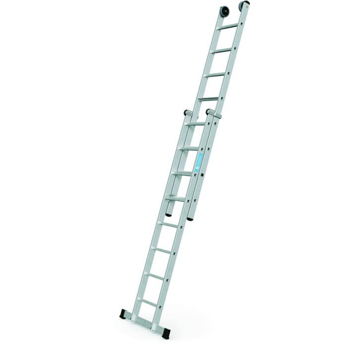 Двухсекционная раздвижная лестница Zarges Everest Plus 2E ступени 2х8 40467