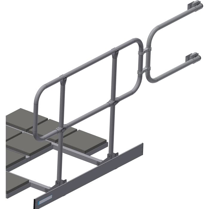 Поручни на крыше с соединителем Zarges 43490