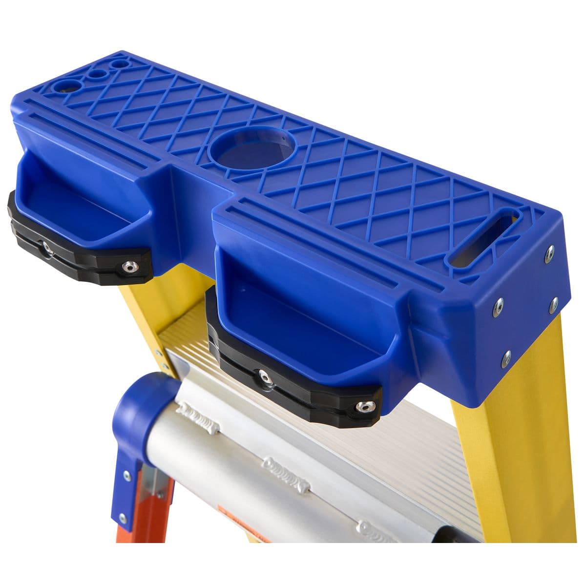 Универсальная стеклопластиковая стремянка Zarges Leansafe X3 ступени 2х5 48926