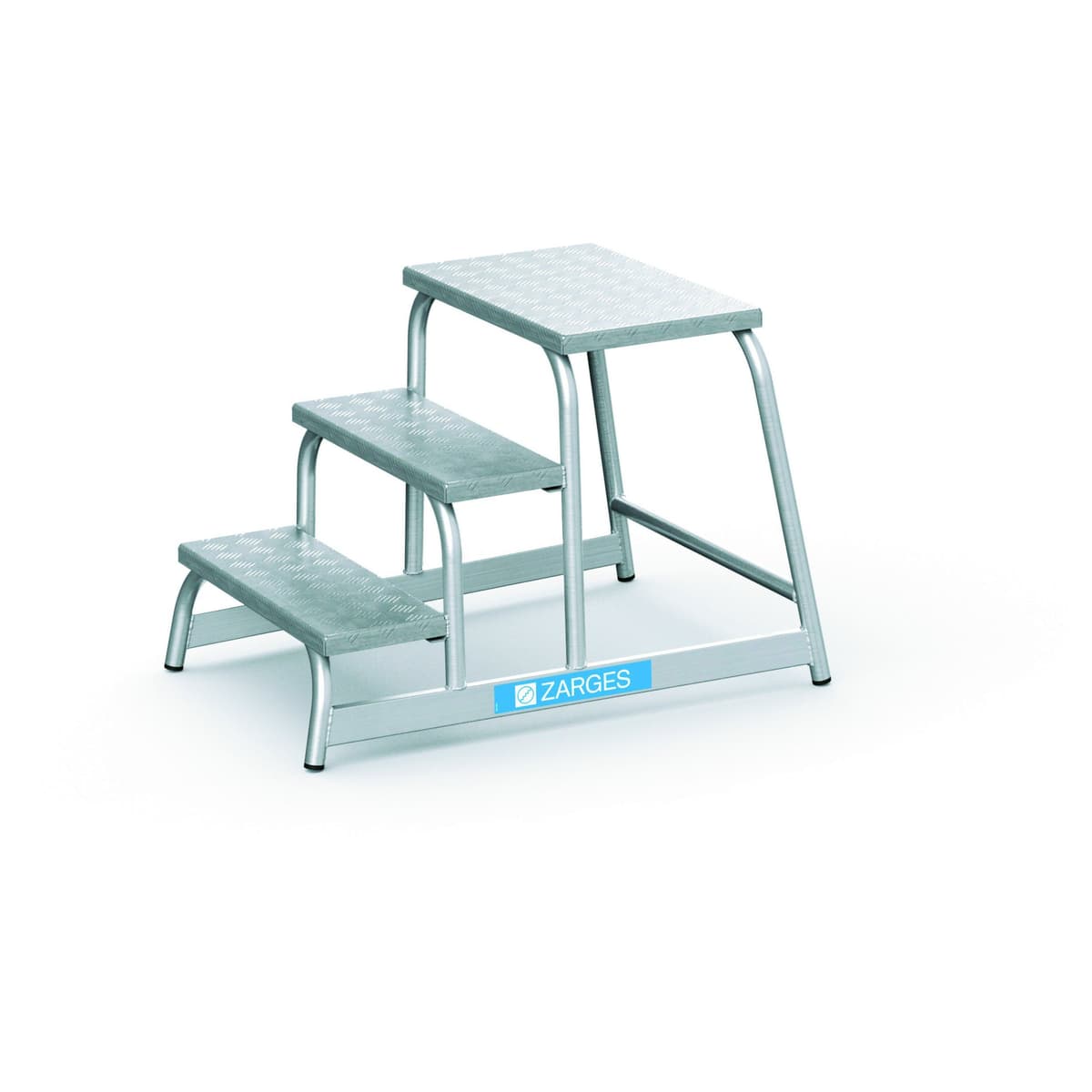 Алюминиевая рабочая подмость жесткой конструкции Zarges AFA P 3 ступени 40033