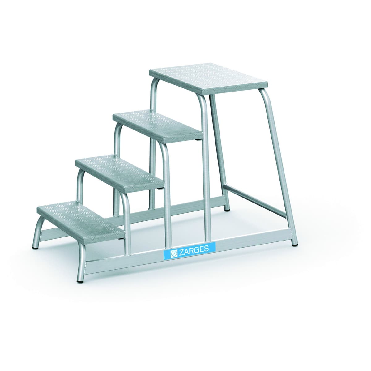 Алюминиевая рабочая подмость жесткой конструкции Zarges AFA P 4 ступени 40034