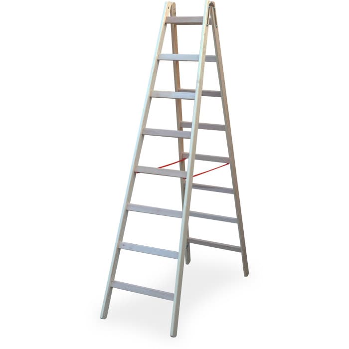 Стремянка деревянная Zarges Cresta B ступени 2х8 40108