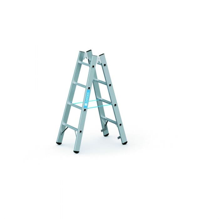 Стремянка с завальцованными ступенями Zarges Coni B ступени 2х4 40274