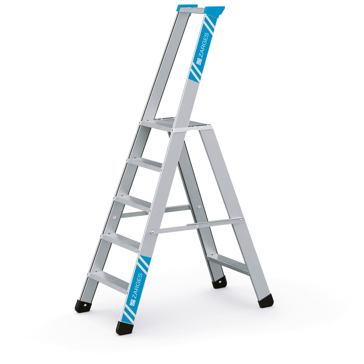 Стремянка с приклепанными ступенями Seventec S 5 ступеней 40335