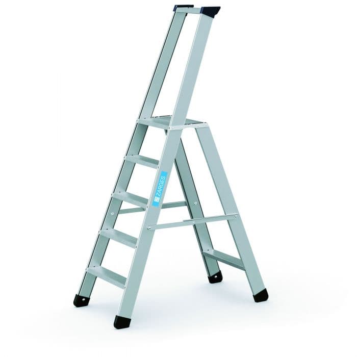 Стремянка с приклепанными ступенями Seventec S 5 ступеней 40335