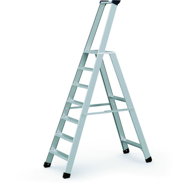 Стремянка с приклепанными ступенями Zarges Seventec S 10 ступеней 40340