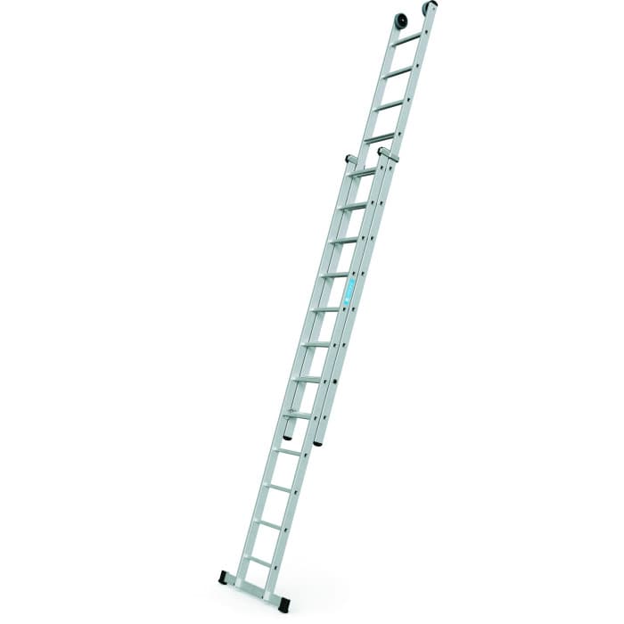 Двухсекционная раздвижная лестница Zarges Everest Plus 2E ступени 2х12 40469