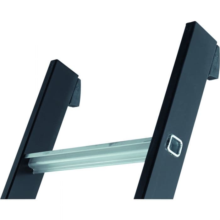 Приставная лестница с завальцовкой ступеней Zarges Megastep L 10 ступеней 41137