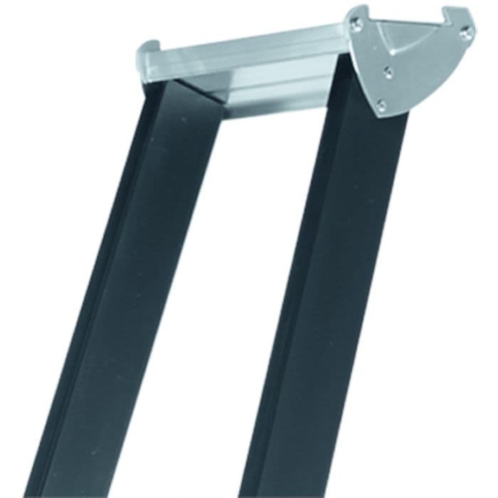 Стремянка с завальцовкой ступеней Zarges Megastep S 4 ступени 41146