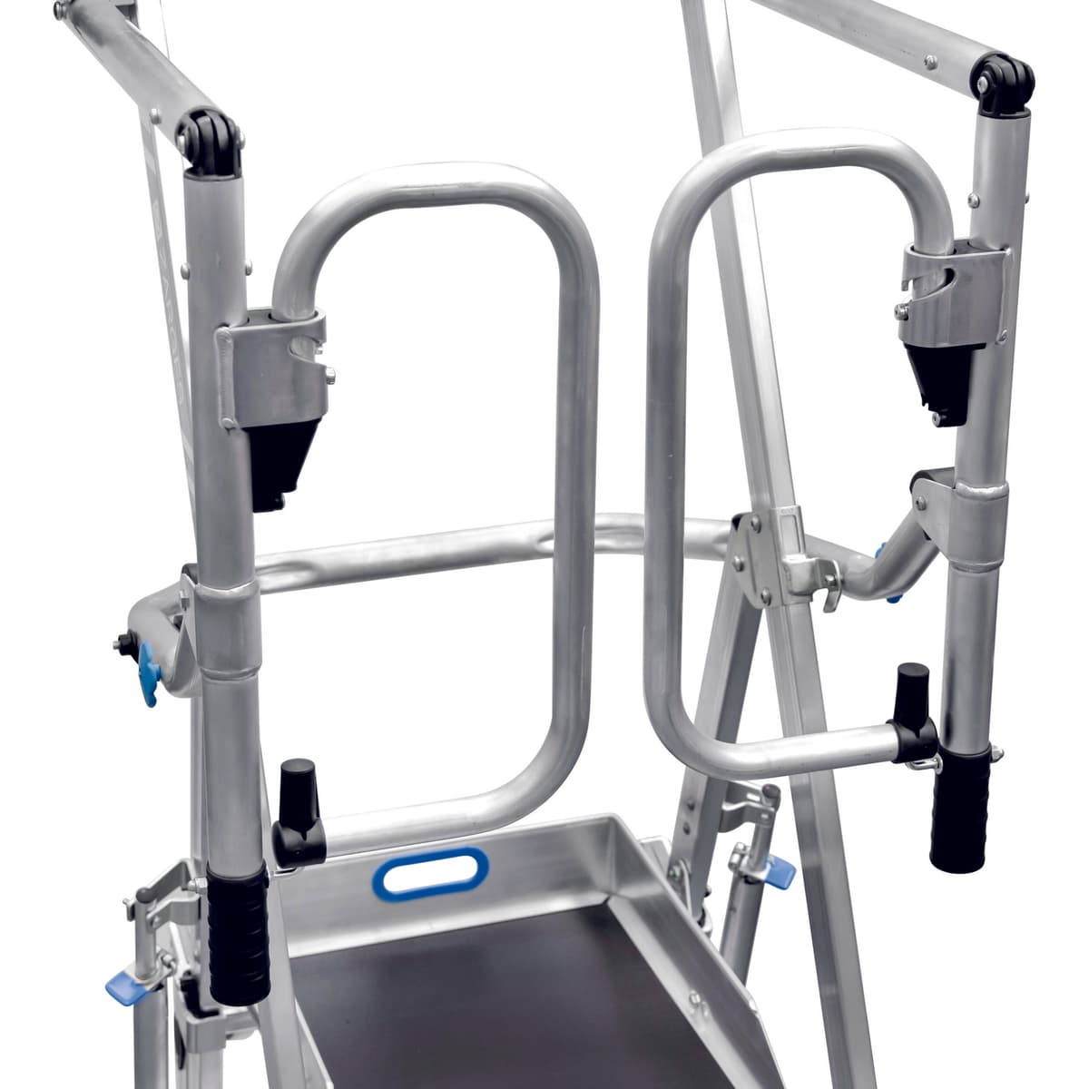 Стремянка с большой площадкой Zarges ZAP Safemaster Max S 4 ступени 41441