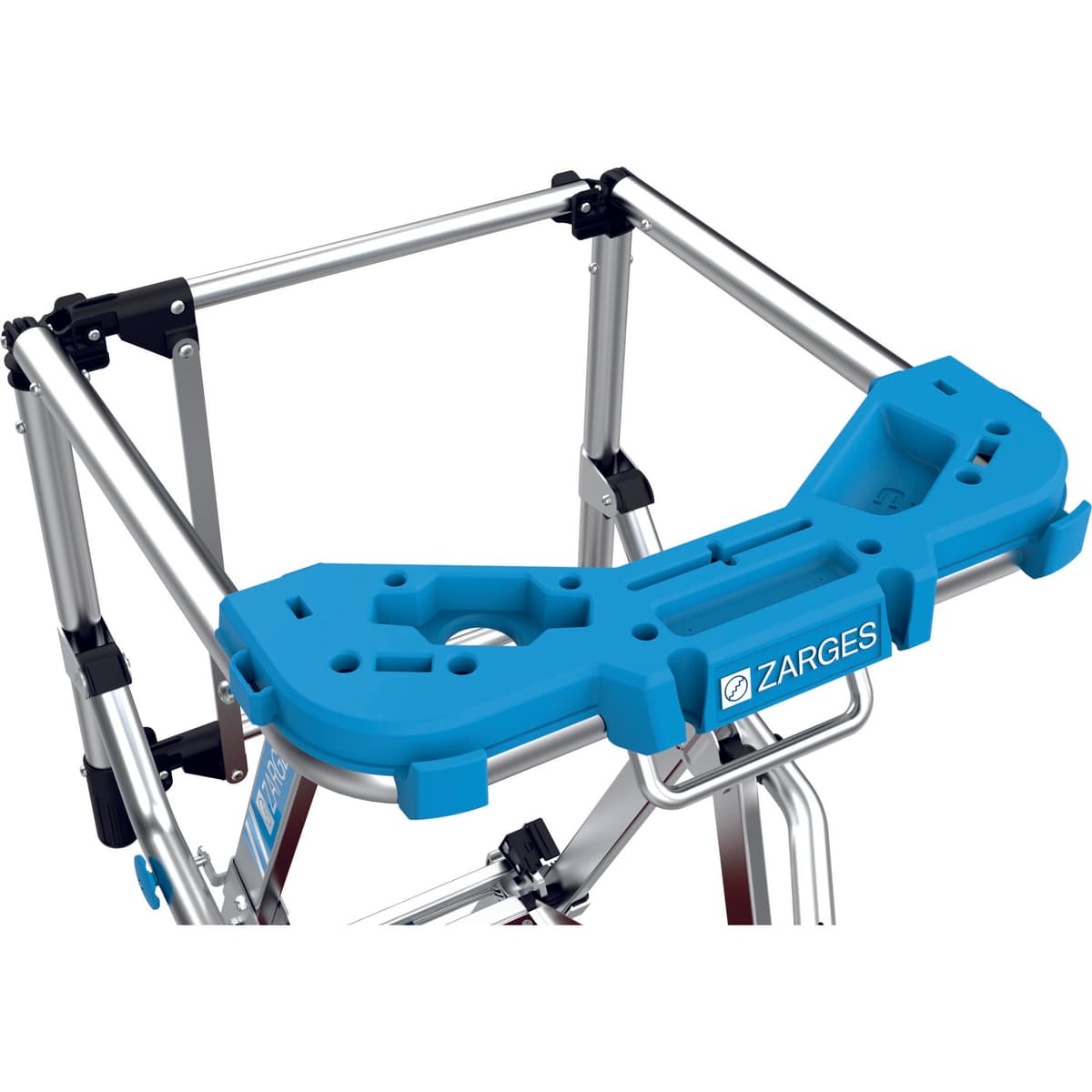 Телескопическая лестница платформа Zarges ZAP Masterflex S 7 ступеней 41218