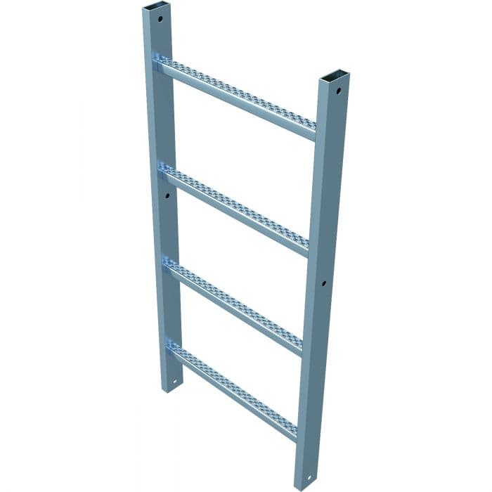 Настенная лестница Zarges 13 ступеней нержавеющая сталь 44242