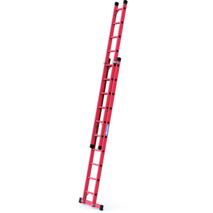 Раздвижная стеклопластиковая лестница Zarges Everest EFA 2E ступени 2x10 41290