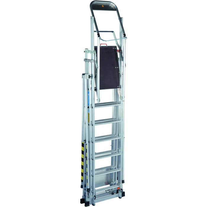 Телескопическая лестница платформа Zarges ZAP Telemaster S 9 ступеней 41327