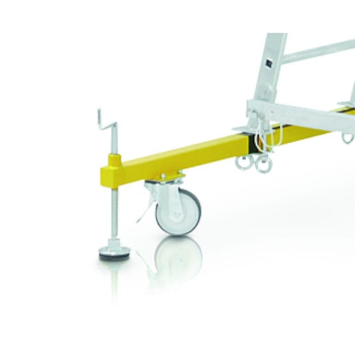 Трехсекционная лестница для монтажных работ Zarges высота 9.45 м. 41343