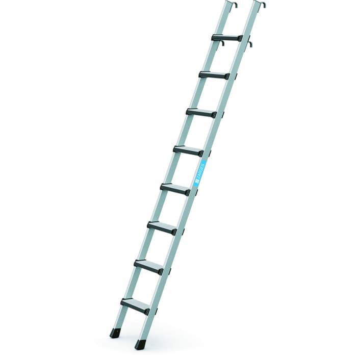 Навесная стеллажная лестница Zarges Comfortstep LH 8 ступеней 41404