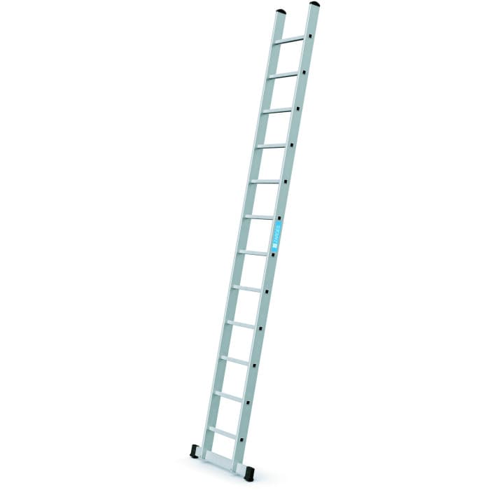 Приставная лестница с завальцовкой ступеней Zarges Stella L 12 ступеней 41514