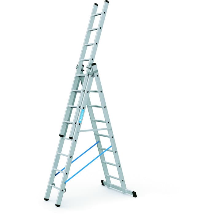 Трёхсекционная многоцелевая лестница Zarges Skymaster X ступени 3х8 41538