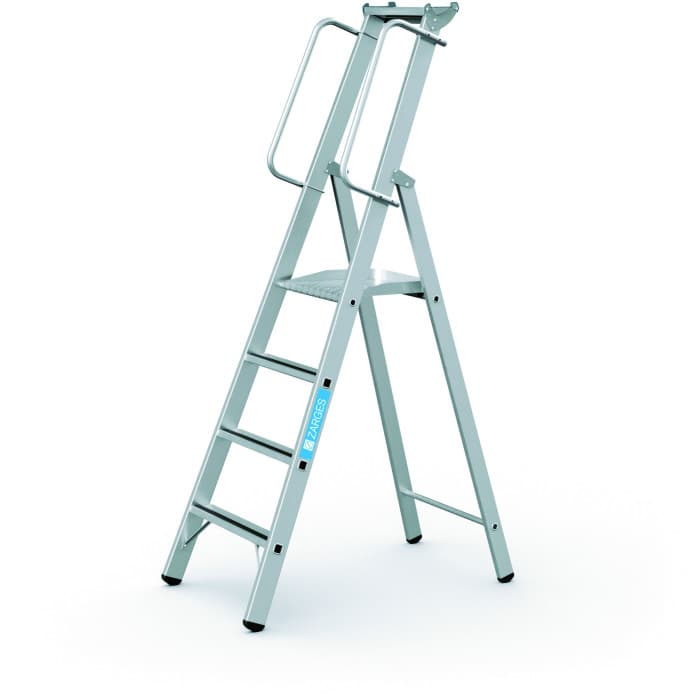 Стремянки с закрепленными ступенями Zarges Meistertritt S 4 ступени 41633