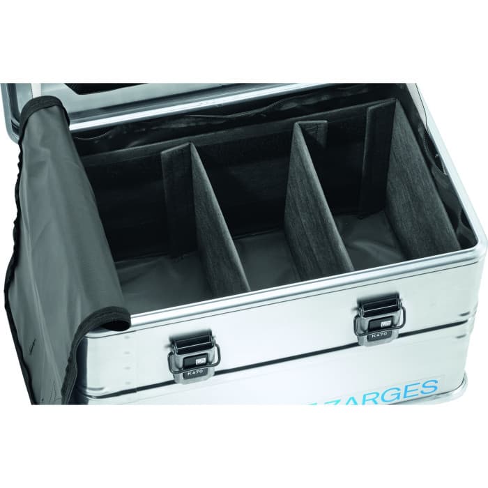 Внутренний карман с поперечным разделителем Zarges 550х350х310 мм 41823