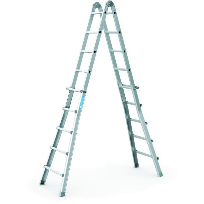 Четырехсекционная телескопическая лестница Zarges Variomax V ступени 4x5 41931