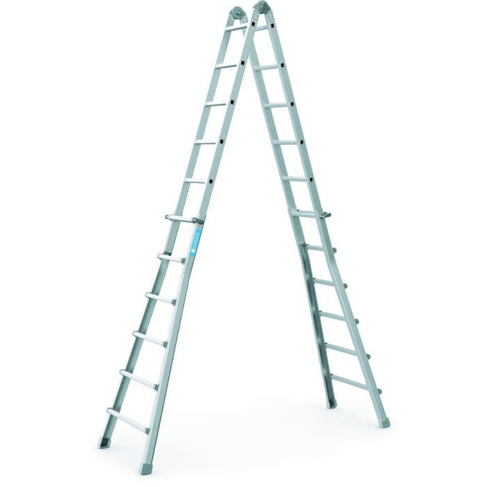 Четырехсекционная телескопическая лестница Zarges Variomax V ступени 4x6 41932