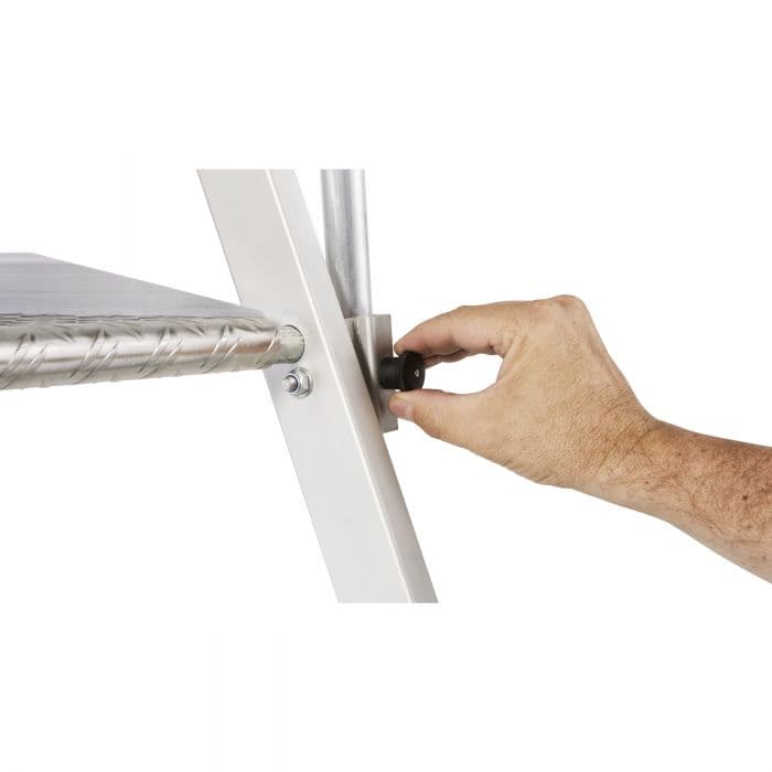 Сверхлегкая лестница с платформой Zarges ZAP Neo S 7 ступеней 42444