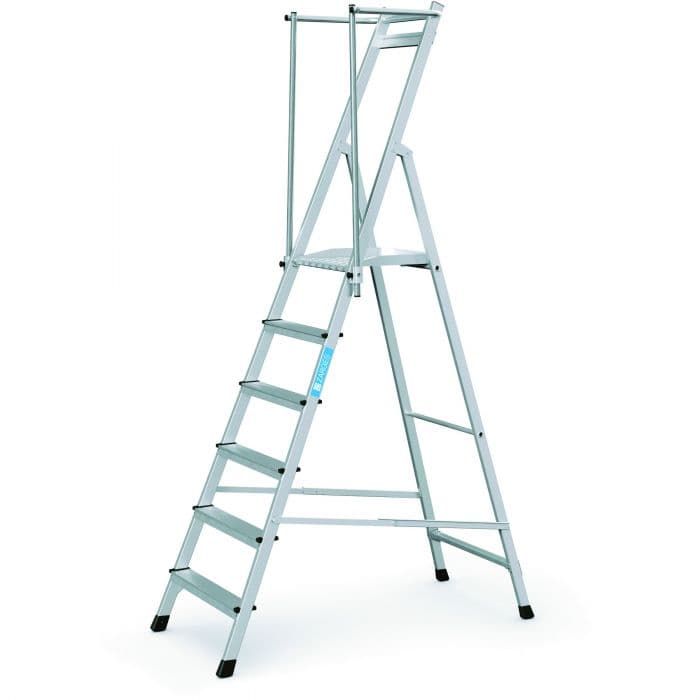 Сверхлегкая лестница с платформой Zarges ZAP Neo S 7 ступеней 42444