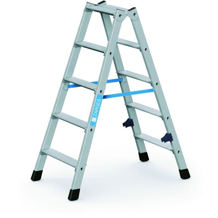 Стремянка с завальцованными ступенями Zarges Nova B ступени 2x6 42466