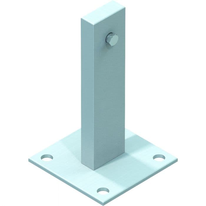 Подпятник оцинкованная сталь Zarges 43253