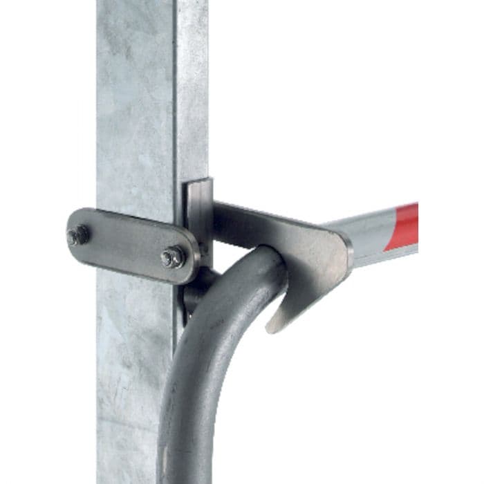 Дверца для настенных лестниц со страховкой по DIN EN 353-1 нержавеющая сталь Zarges 44495