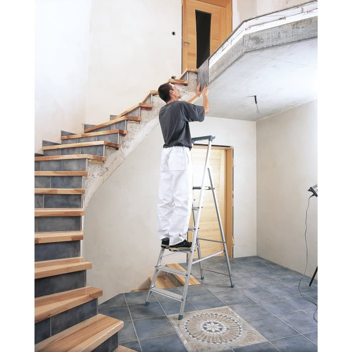 Стремянка анодированная Zarges Scana S 5 ступеней 44155