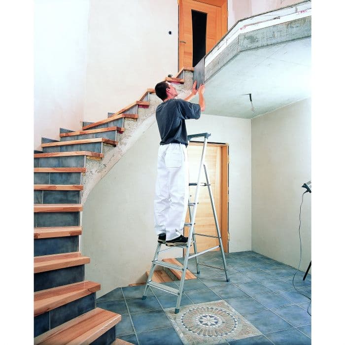 Стремянка анодированная Zarges Scana S 5 ступеней 44155