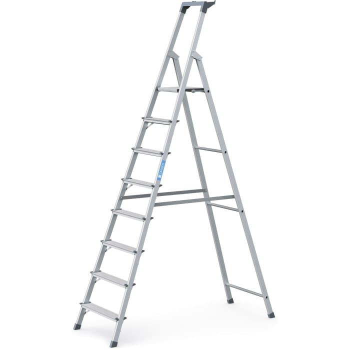 Стремянка анодированная Zarges Scana S 8 ступеней 44158