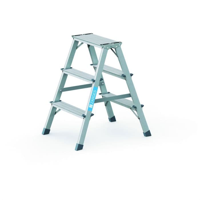 Стремянка анодированная Zarges Scana B ступени 2x7 44207