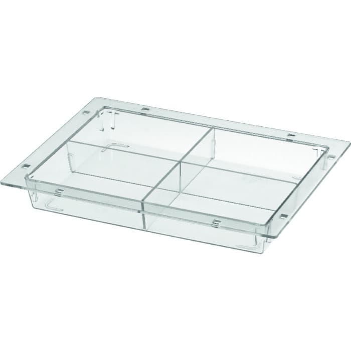 Половинный делимый модуль РС Zarges 300х400х50 мм 46007