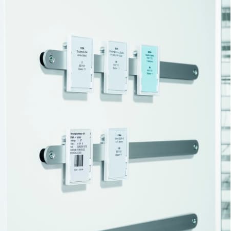 Анодированные планки для этикеток Zarges 600х20х3 мм 46081