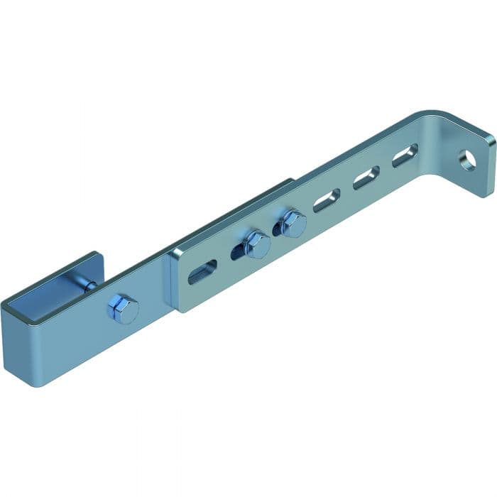 Настенный кронштейн регулируемый 150-300 мм нержавеющая сталь Zarges 47308