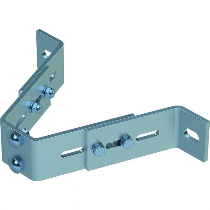 Настенный кронштейн Zarges регулируемый 120-180 мм 	нержавеющая сталь 47558