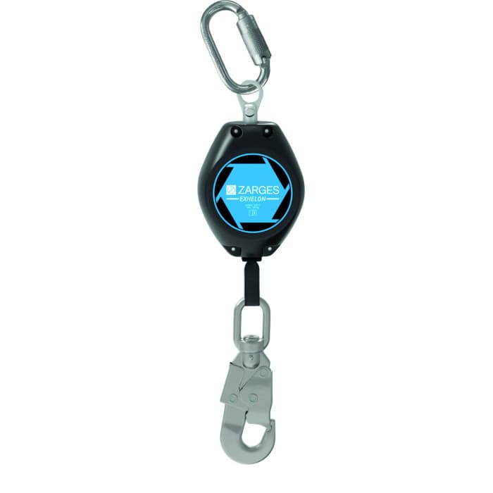Страховочная привязь Zarges EXHELON лямка 3 м винтовой карабин 47814