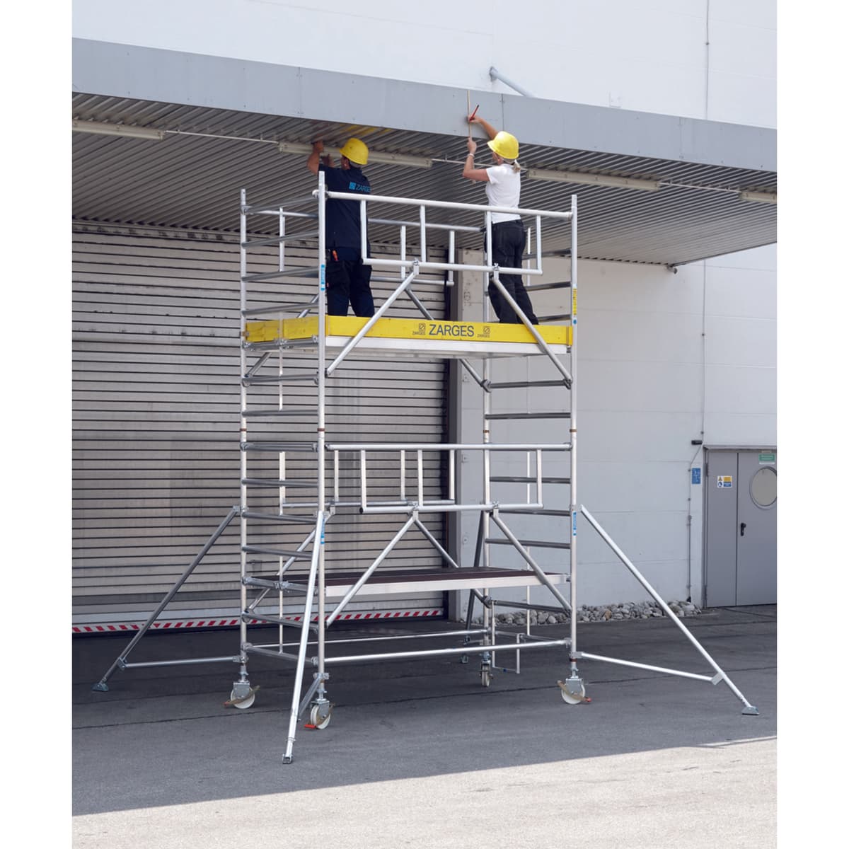 Складная вышка Zarges MultiTower S-PLUS 2T площадка 1,2х1,8 м высота 3,35 м 52445