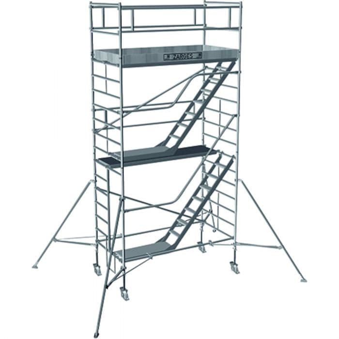 Складная вышка Zarges MultiTower 2DT площадка 1,2х2,5 м., высота 4,45 м. 53044