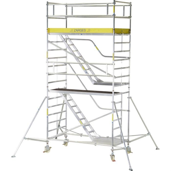 Складная вышка Zarges MultiTower 2DT площадка 1,2х2,5 м., высота 8,4 м. 53084