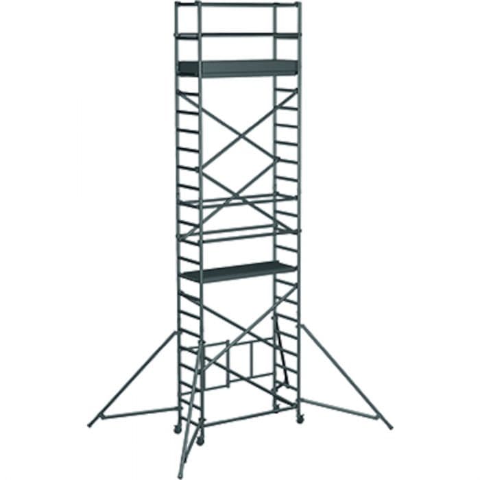 Складная вышка Zarges Reachmaster 1T (площадка 0,6х1,8м, высота 5,65м) 53766