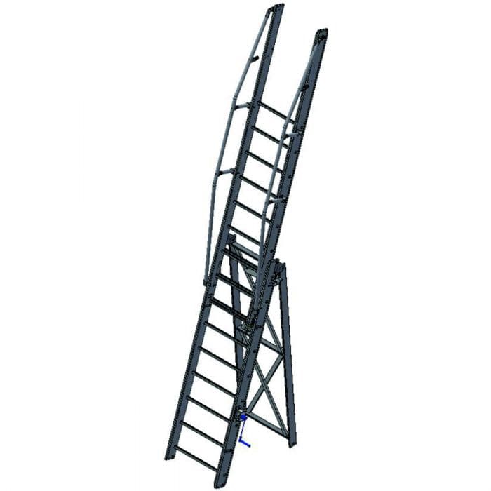Лестница для подъема на вагон-цистерну, базовый модуль Zarges 591000