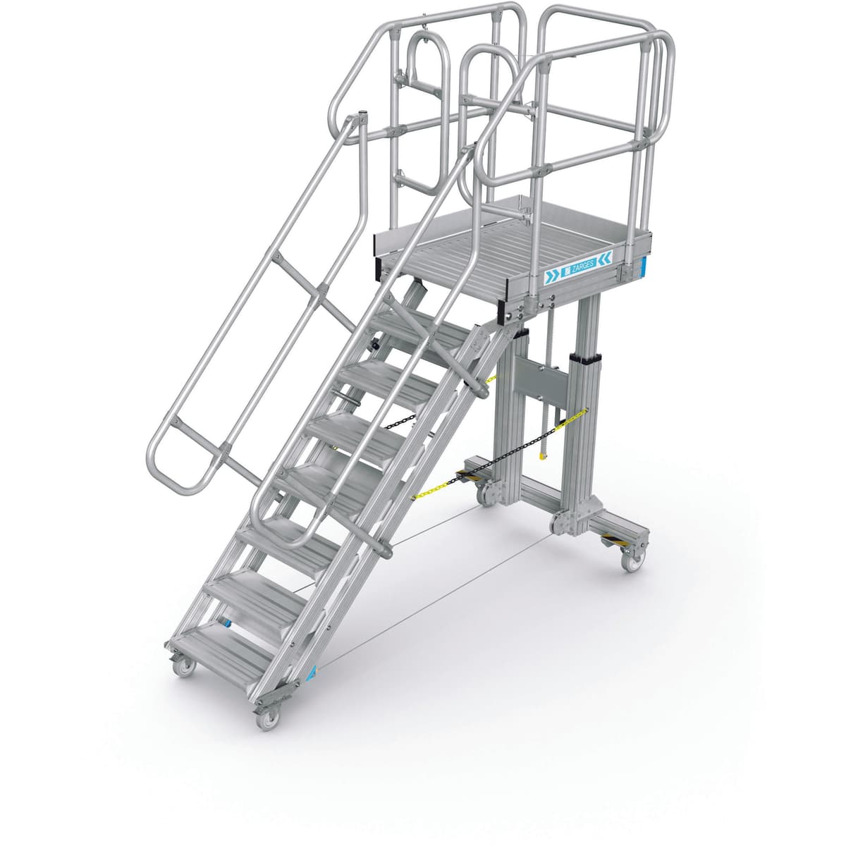 Лестницы с платформой Zarges