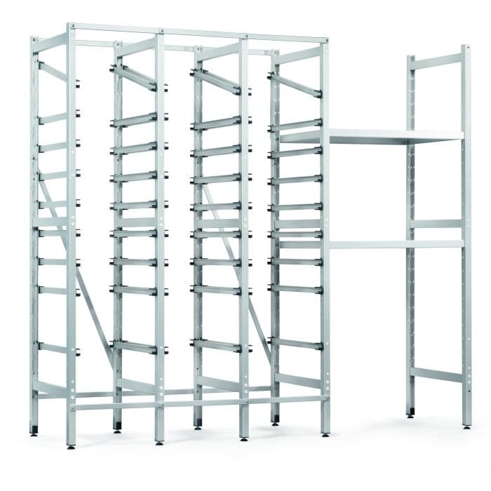 Полка Zarges 800х600 мм алюминий 46072