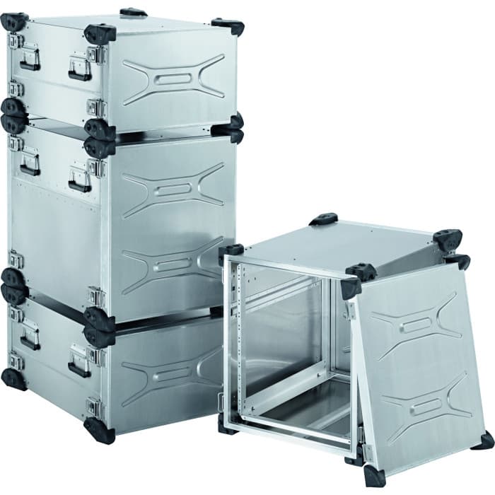 Корпус Mitraset Racklite 19" Zarges 6 HE/U 598х591х405 мм 45906