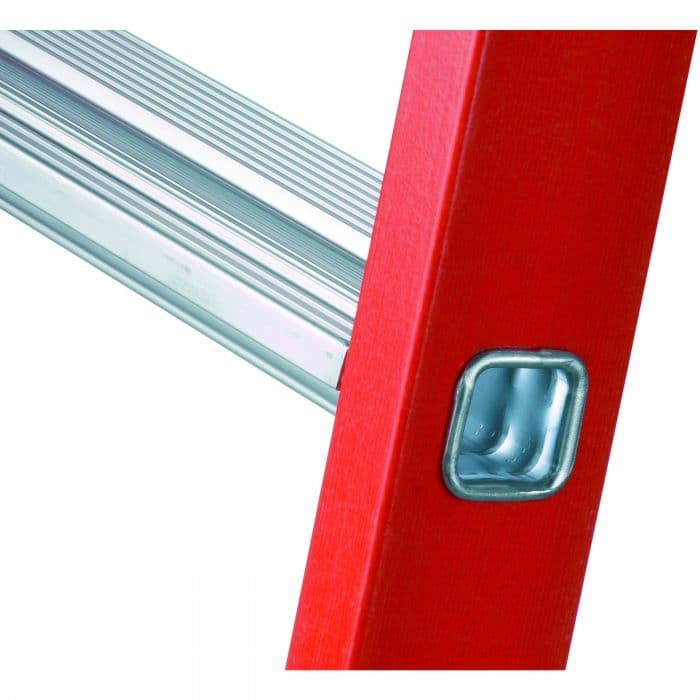 Стремянка стеклопластиковая с широкими ступенями Zarges EFAmix B ступени 2x6 41167